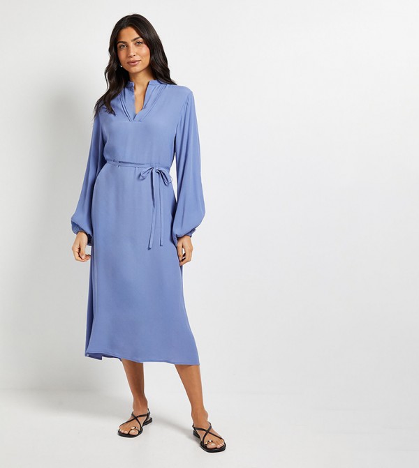 واليس  واليس - أزرق Midi Dresses