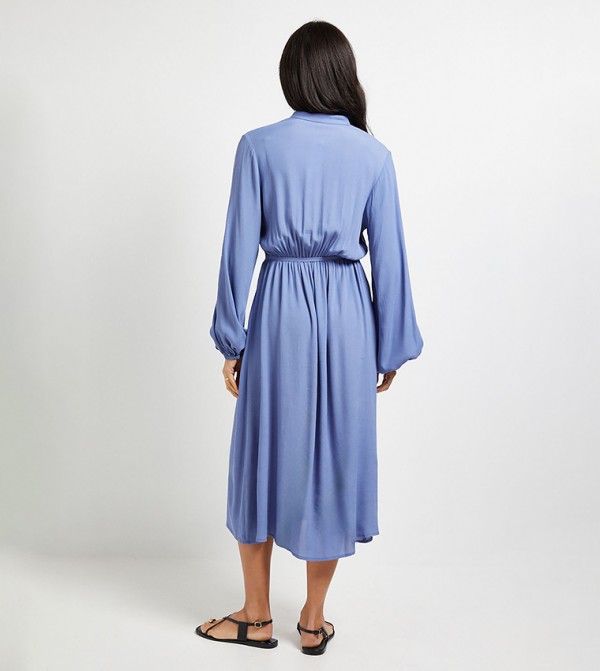 واليس  واليس - أزرق Midi Dresses