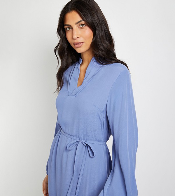 واليس  واليس - أزرق Midi Dresses