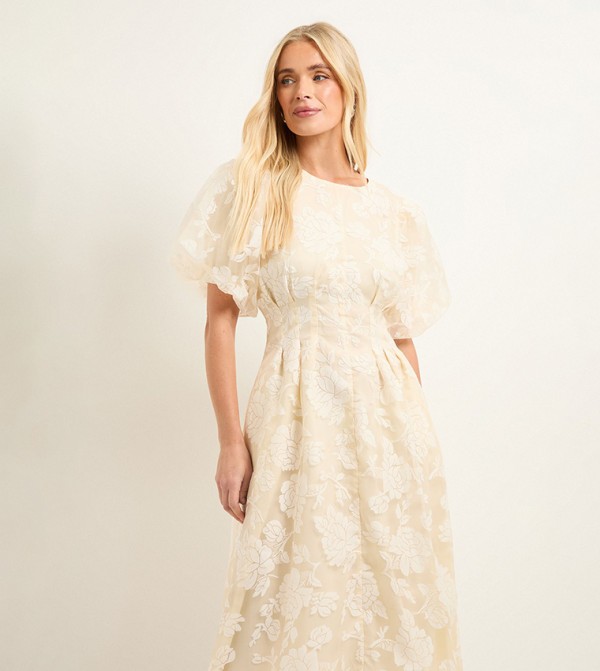 واليس   valentine-2026 - أصفر Midi Dresses