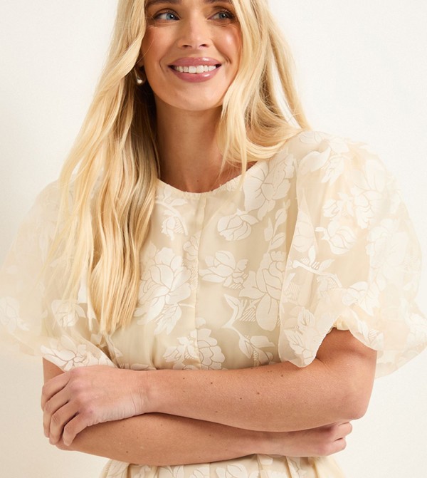 واليس   valentine-2026 - أصفر Midi Dresses