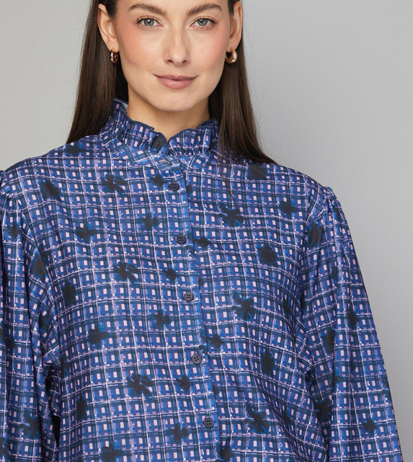 Wallis  Clothing - Blue Shirts