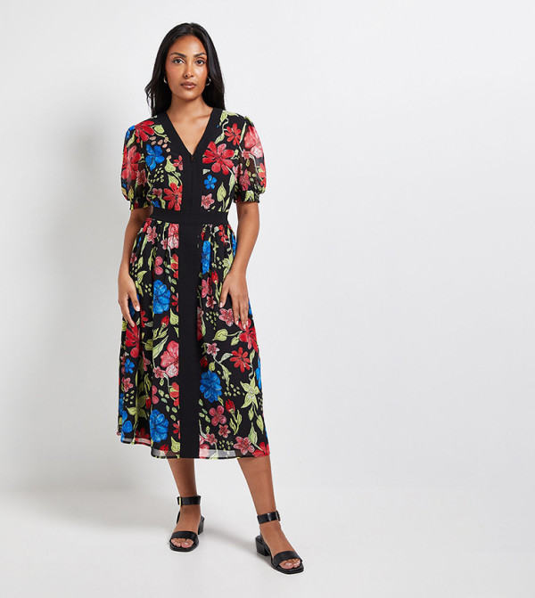 Wallis Wallis - Multi Midi Dresses