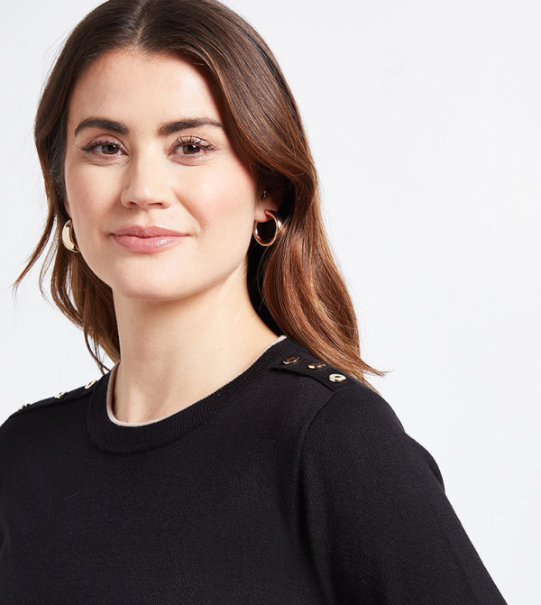 Wallis Wallis - Multi Round Neck Sweaters