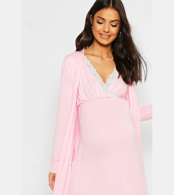 boohoo  Maternity Clothing - Black Sleepwear