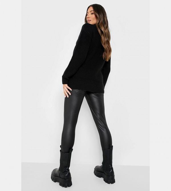 boohoo  Maternity Clothing - Black Pants & Leggings