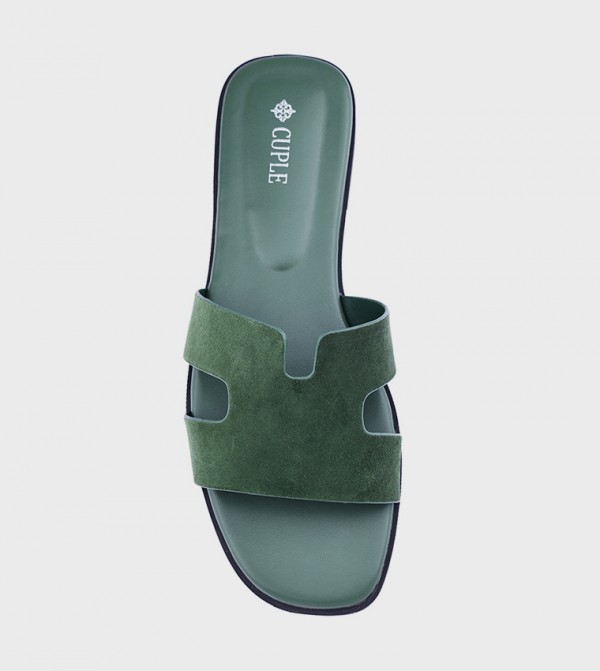 كابلي كابلي - أخضر الصنادل المسطحة