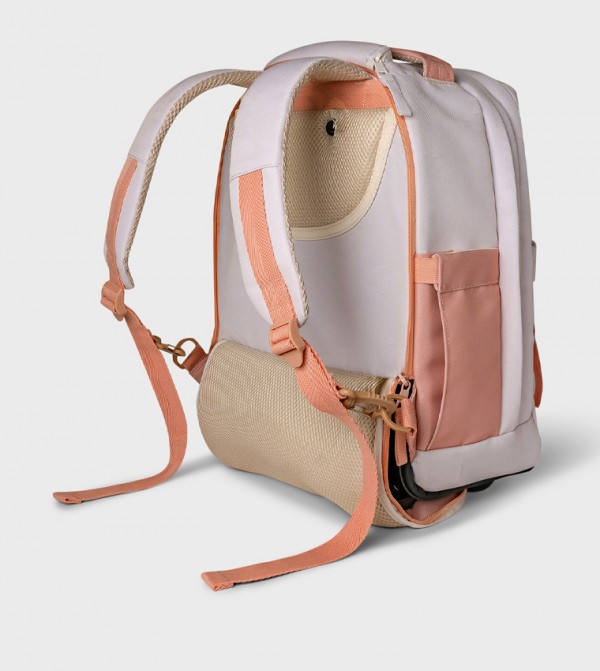 Citron Citron - Beige Trolley Backpack