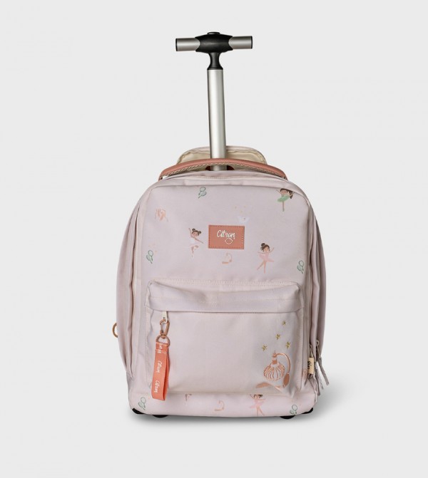 Citron Citron - Beige Trolley Backpack