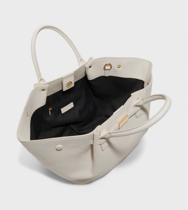 Call it Spring  Tote Bags - Beige Tote Bags