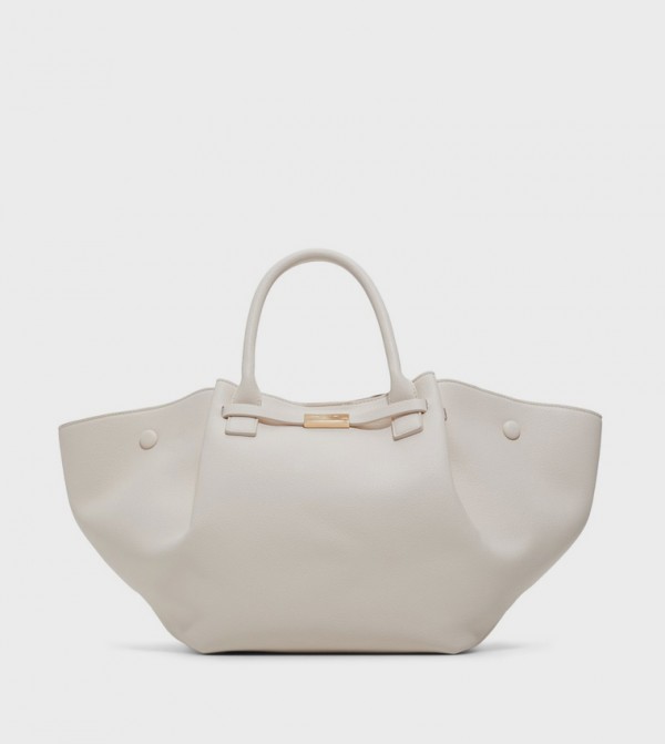 Call it Spring  Tote Bags - Beige Tote Bags