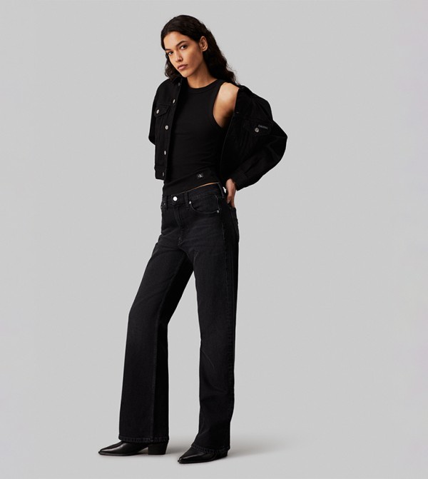 Calvin Klein Jeans Calvin Klein Jeans - Black Sleeveless Tops