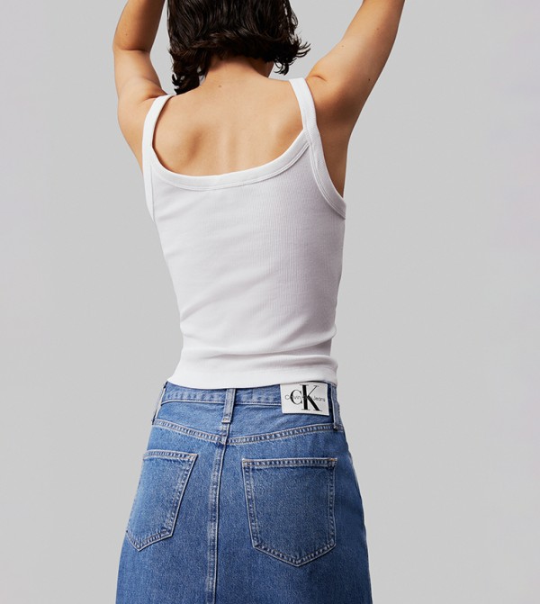 كالفين كلاين  تنانير - أزرق Maxi Skirts