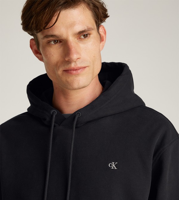 كالفن كلاين جينز  هودي و سويتشيرتات - أسود هودي