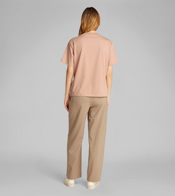 كالفن كلاين جينز  - NUDE PINK تيشيرتات كاجوال