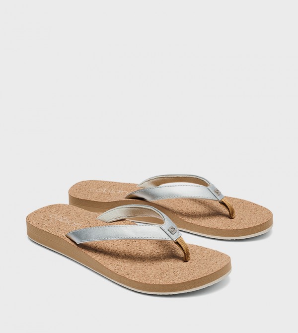 COBIAN COBIAN - Silver Flip-Flops