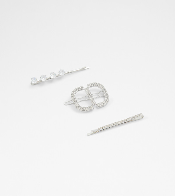 Aldo Accessories  Hair Accessories - Silver Hair Clips