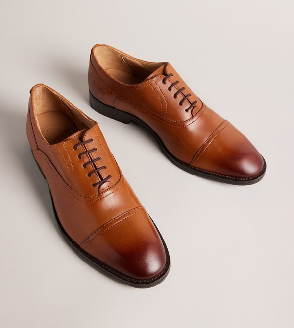 Ted Baker Ted Baker - Tan Formal Lace-Up Shoes