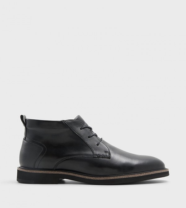 Call it Spring  Sneakers - Black Lace up Boots