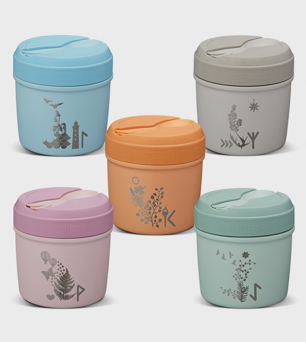 كارل أوسكار  - رمادي Lunch Box