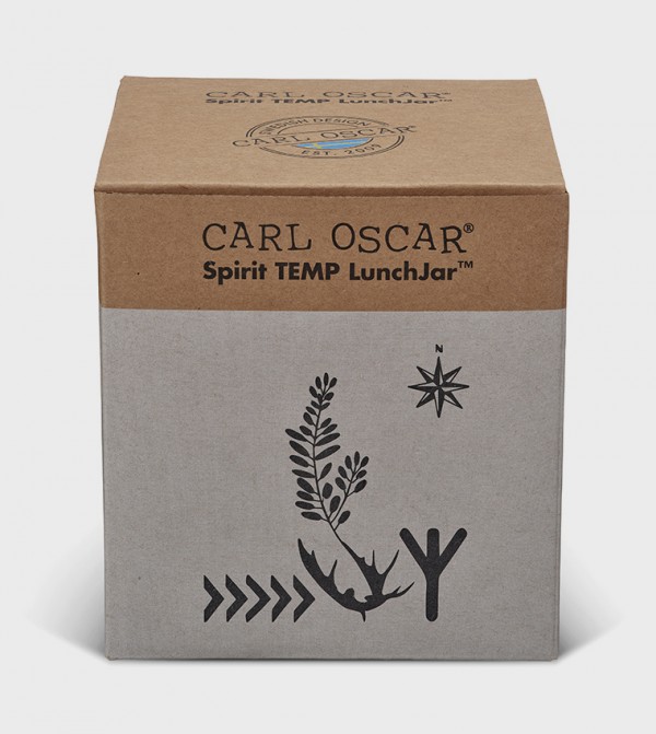 كارل أوسكار  - رمادي Lunch Box