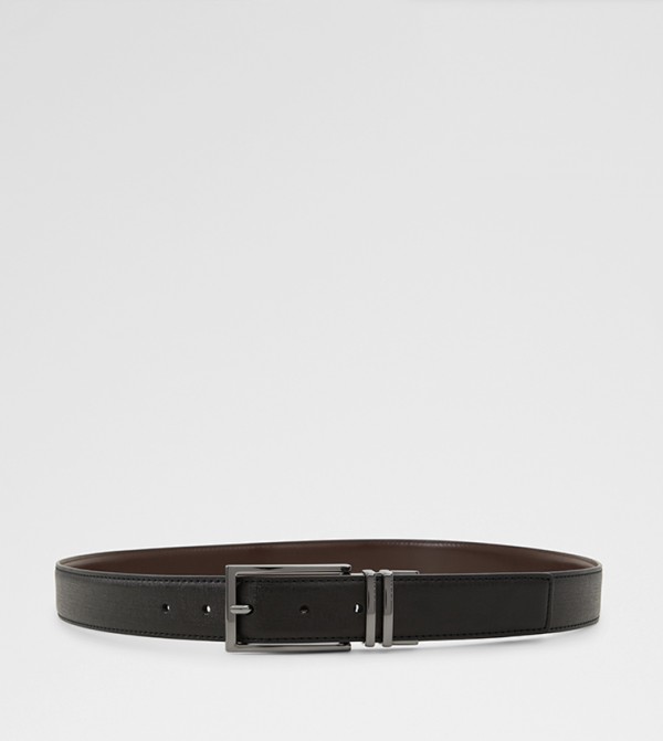 Aldo Accessories  Belts - Black Leather Belts