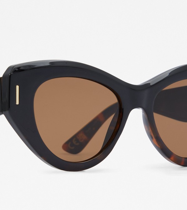 Aldo Accessories  Sunglasses - Brown Cat Eye Sunglasses