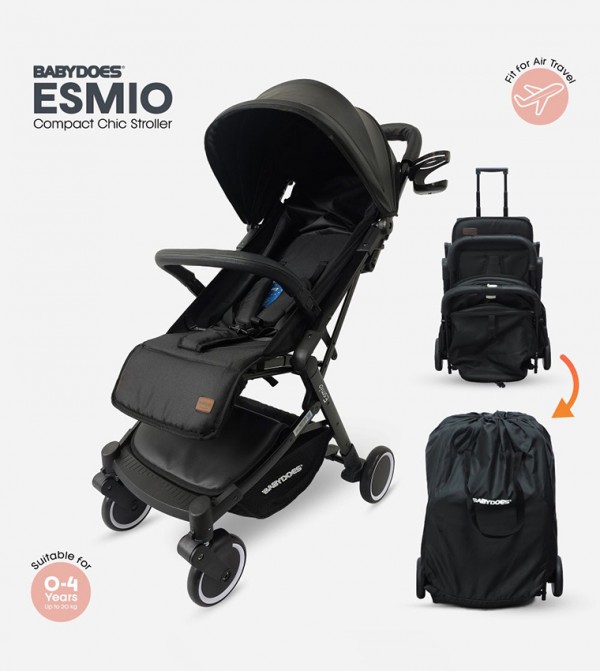 BABYDOES  - Black Strollers & Travel Systems