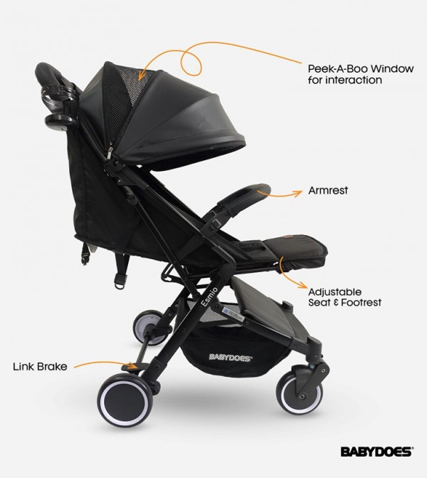 BABYDOES  - Black Strollers & Travel Systems