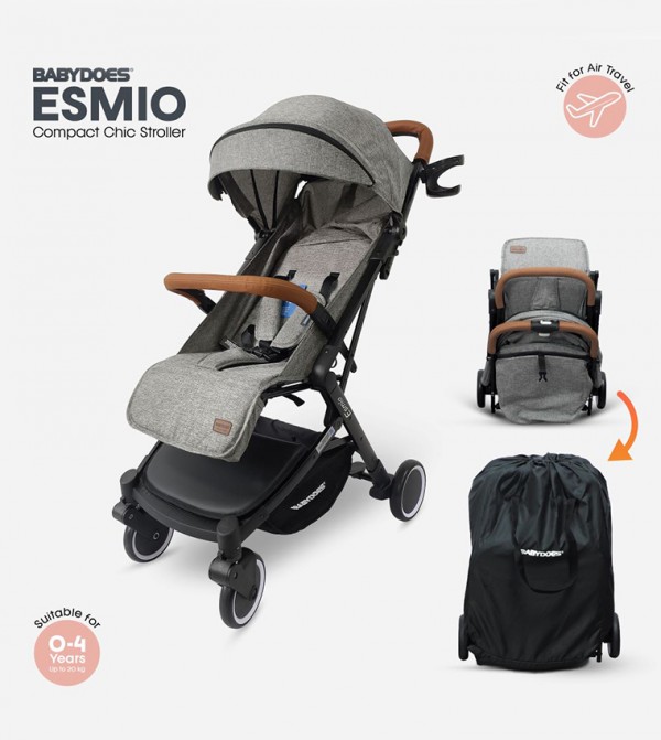 BABYDOES  - Grey Strollers & Travel Systems