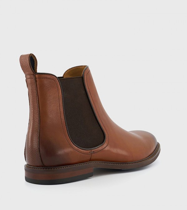 Dune London  Chelsea Boots - Tan Chelsea
