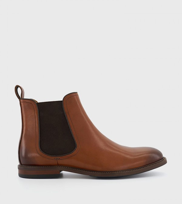 Dune London  Chelsea Boots - Tan Chelsea