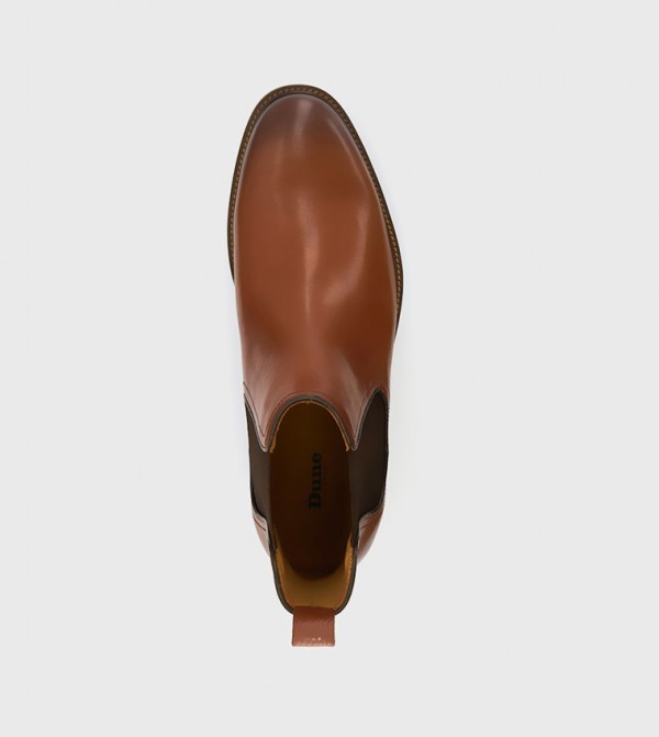 Dune London  Chelsea Boots - Tan Chelsea