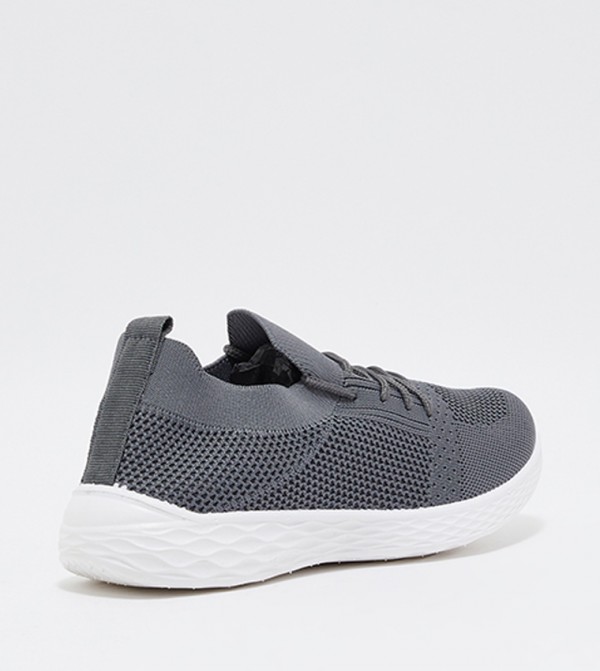 ZAHA @ CCC ZAHA @ CCC - Grey Lace Up