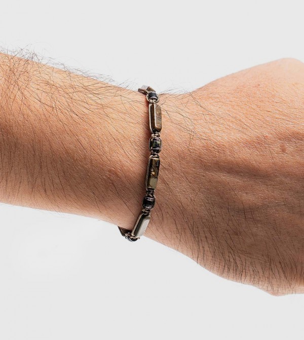 Chrysostomos  Jewellery - Khaki Bracelets