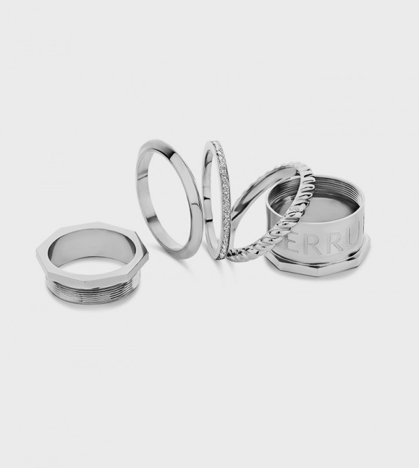 CERRUTI 1881  - Silver Rings