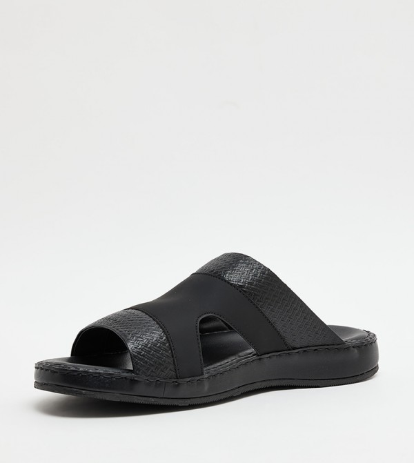 Call it Spring  Arabic Sandals - Black Arabic Sandals