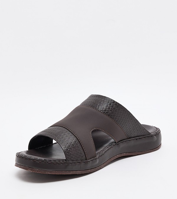 Call it Spring  Arabic Sandals - Brown Arabic Sandals