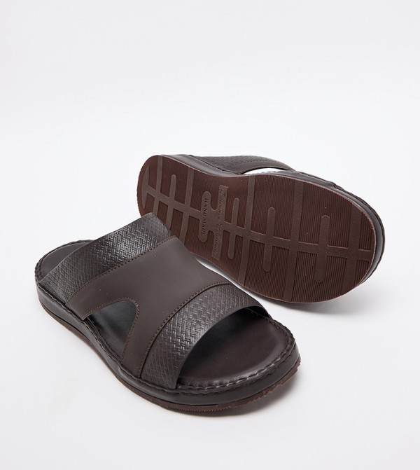 Call it Spring  Arabic Sandals - Brown Arabic Sandals