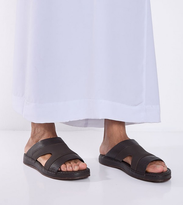 Call it Spring Arabic Sandals - Brown Arabic Sandals