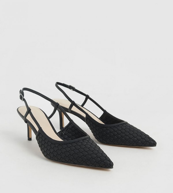 Charles & Keith  - Black Heeled Sandals