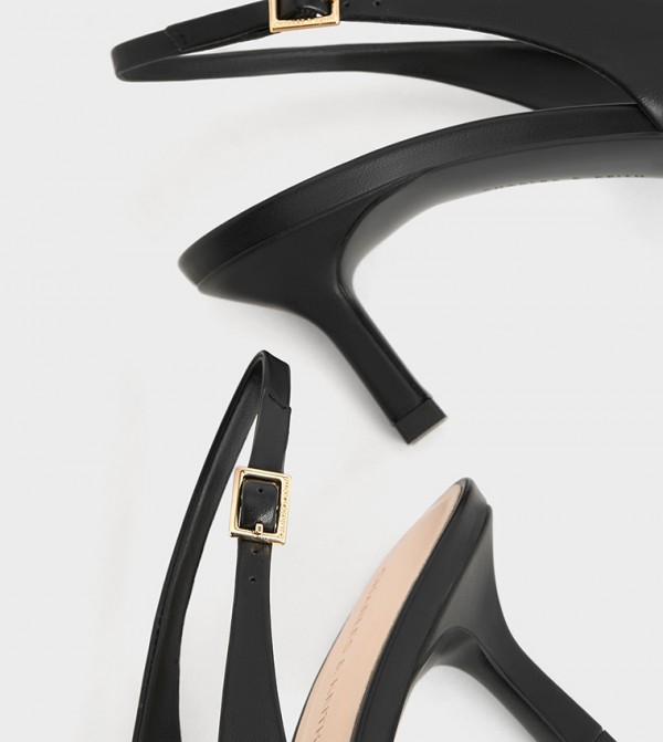 Charles & Keith  Sandals - Black Pumps