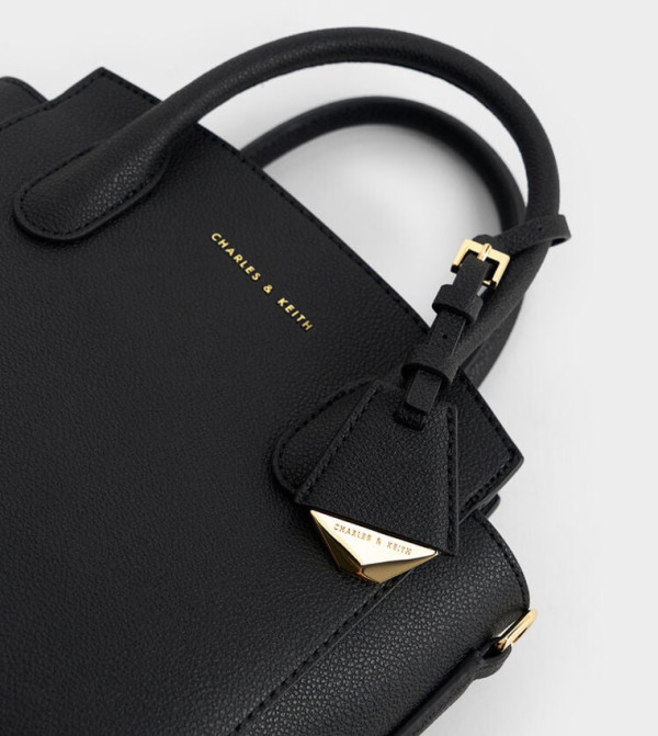 Charles & Keith Charles & Keith - Black Handheld Bags