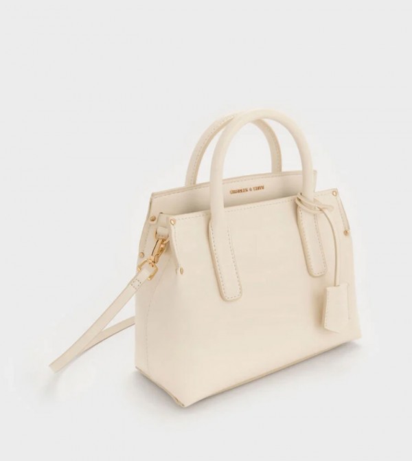 Charles & Keith  Bags - Beige Handheld Bags