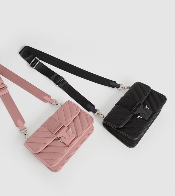 تشارلز آند كيث  حقائب - أسود حقائب الكتف