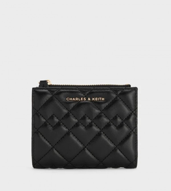 Charles & Keith  Small Leather Goods - Black Wallets