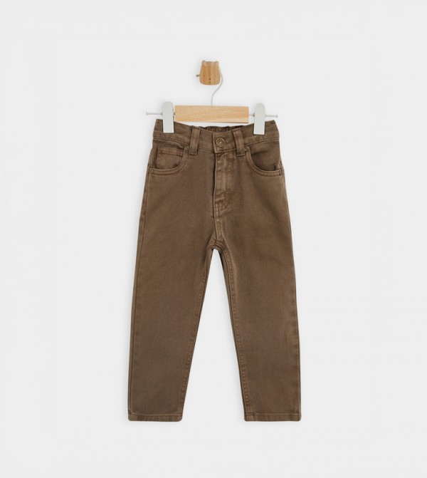 BABIES & MORE  Bottomwear - Brown Jeans