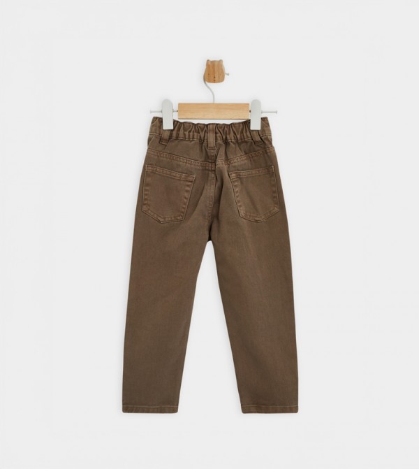 BABIES & MORE  Bottomwear - Brown Jeans