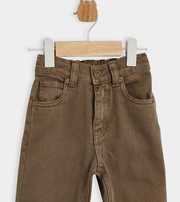 BABIES & MORE  Bottomwear - Brown Jeans