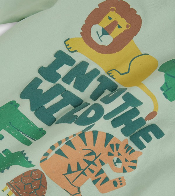 BABIES & MORE BABIES & MORE - Green T-shirts